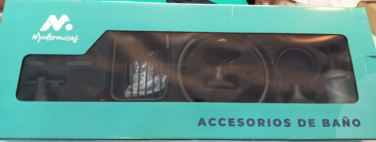 ACCESORIOS NEGROS 6 PIEZAS